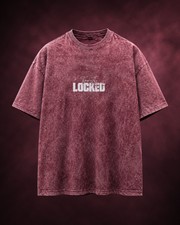 Target Locked Acid Washed Oversized T-Shirt