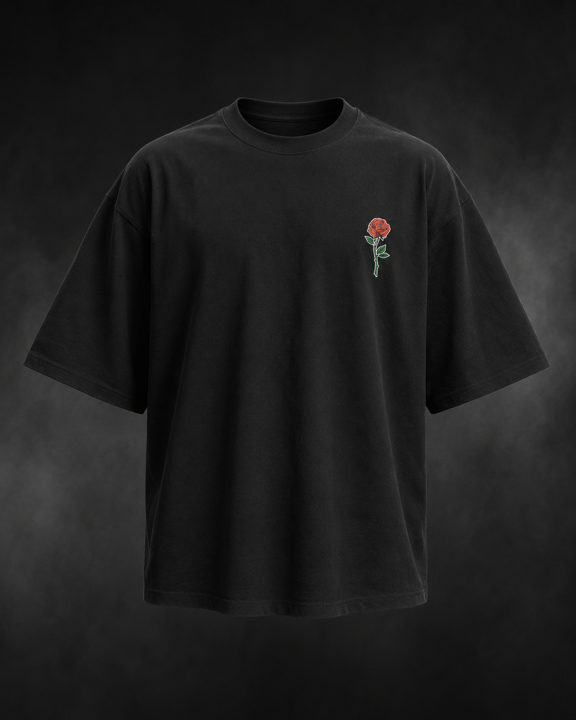 Venom Black Oversized T-Shirt
