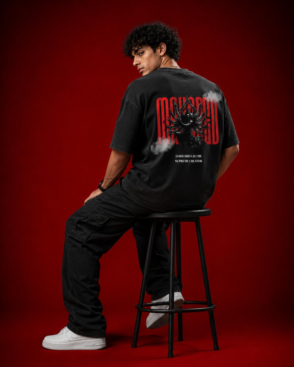 Mahadev Oversized T-shirt