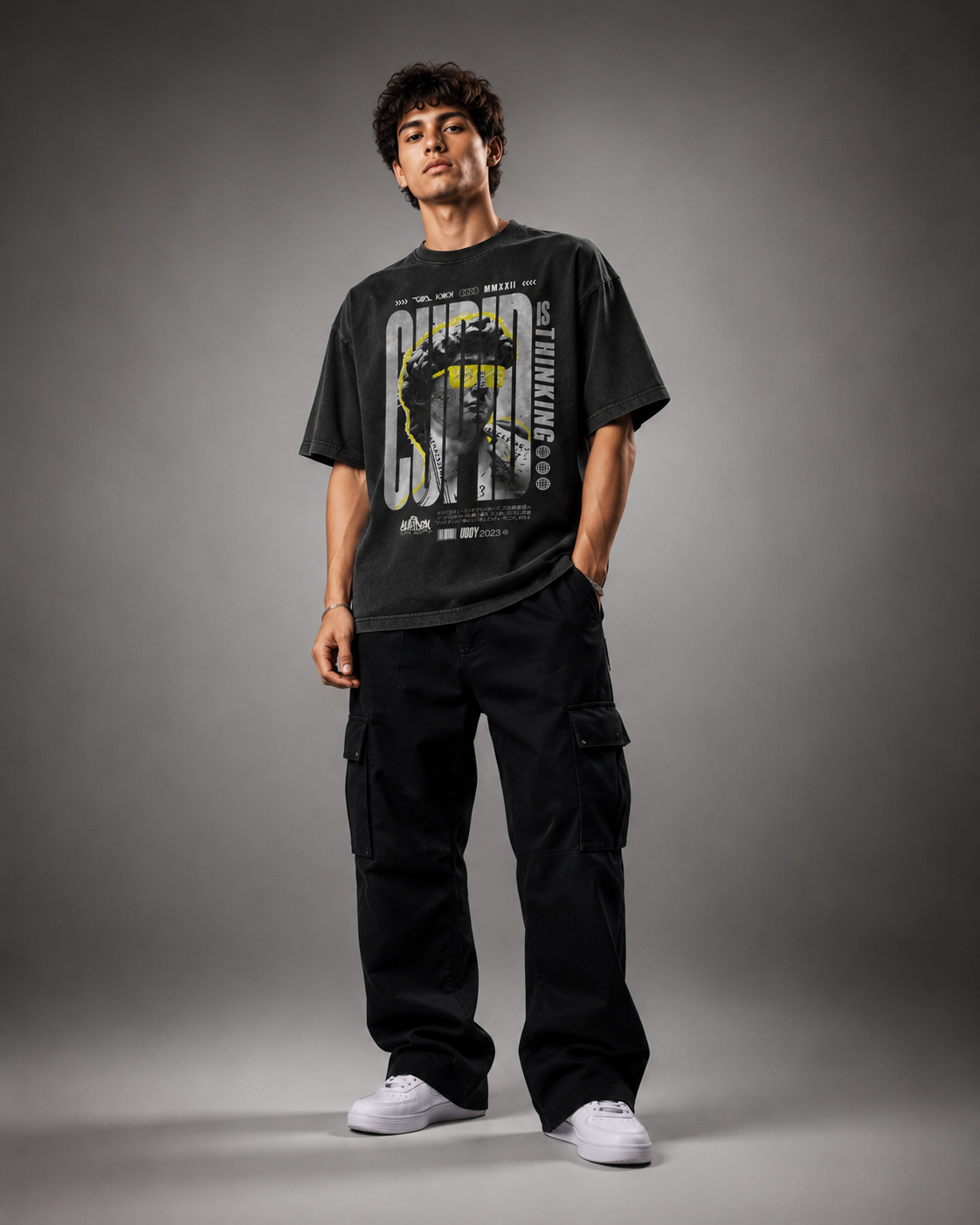 Cupid Men Premium Oversized T-Shirt