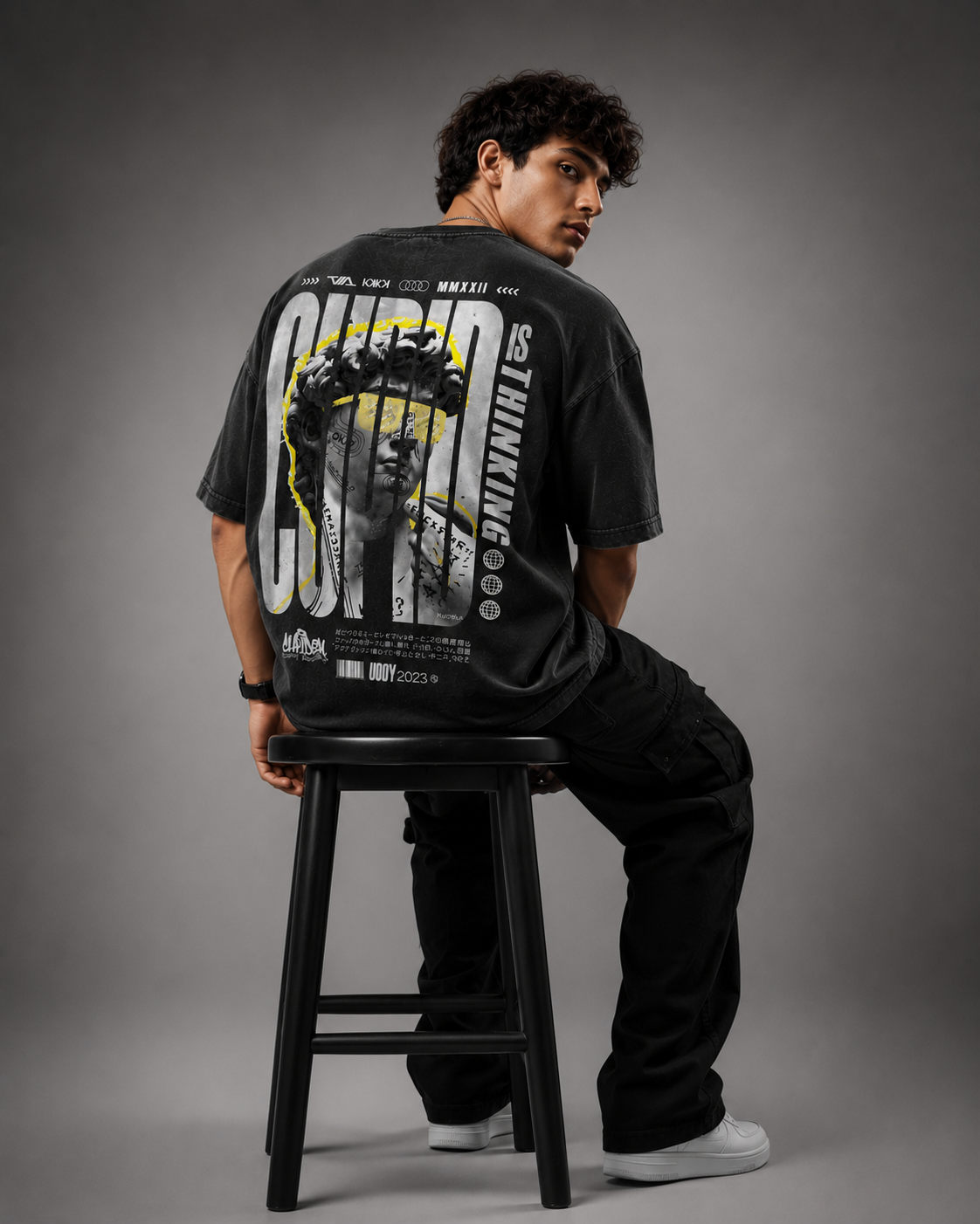 Cupid Men Premium Oversized T-Shirt