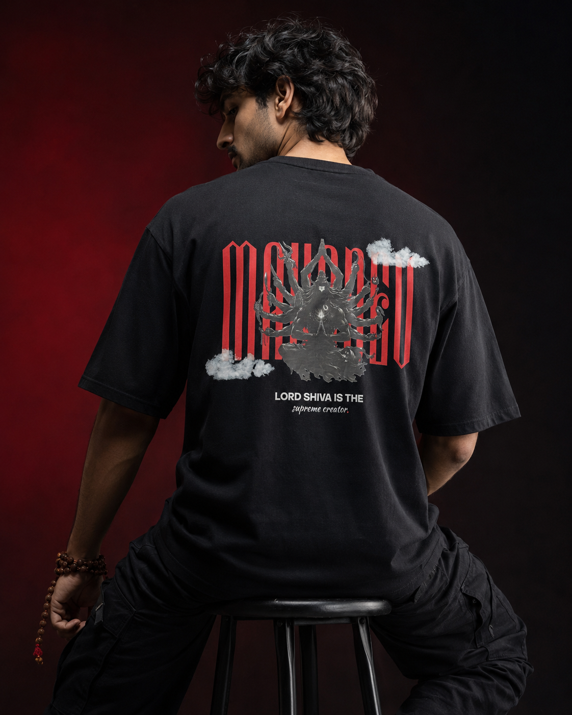 Mahadev Oversized T-shirt