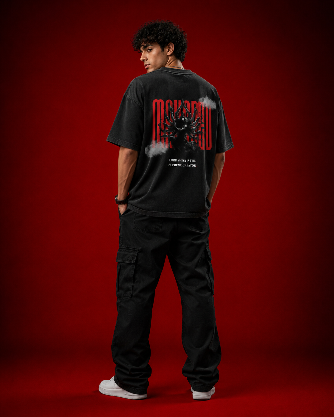 Mahadev Oversized T-shirt