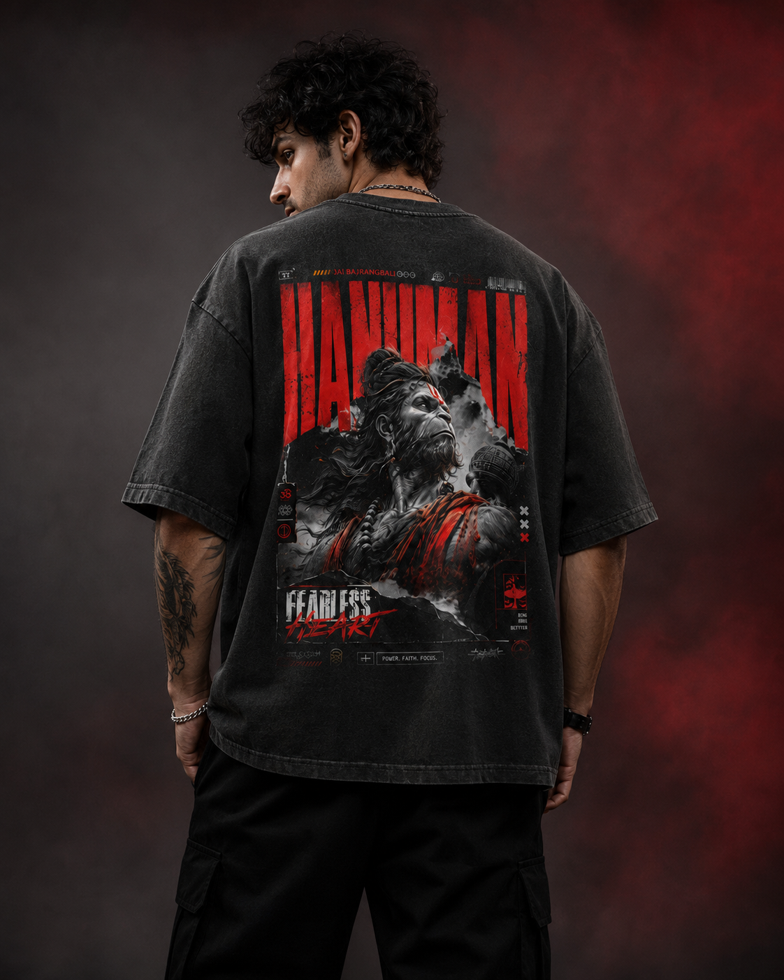 Hanuman Oversized T-Shirt
